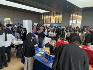 Attendees at the Ajax Youth Job and Career Fair 2023