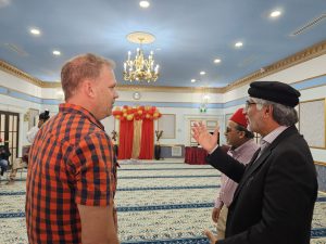MP Mark Holland visits the Durham Chapters of Ahmadiyya Muslim Jama’at
